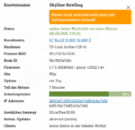 Warnung vor absehbar nicht mehr unterstüzter Technik.